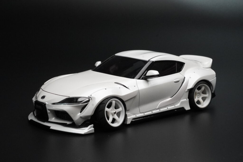 DDL-AR001 Widebody kit V1 for MZN202 MINI-Z Supra / ワイドボディキットV1 MZN202 MINI-Z Supra用