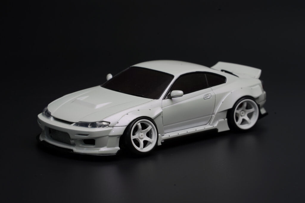 DDL-AR002 Widebody kit V1 for MZN229 MINI-Z S15 Silvia / ワイドボディキットV1 MZN229 MINI-Z S15 シルビア用