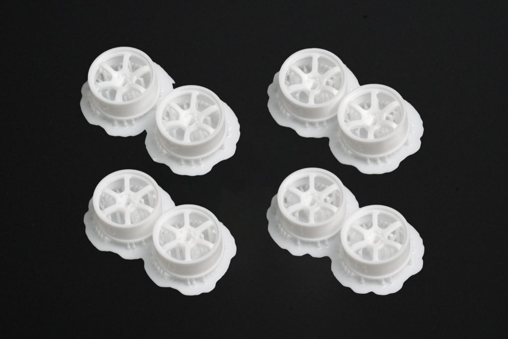 DDL-WR002W-N DDLABO 6Spoke wheel white (Narrow Set) / DDLABO 6本スポークホイール白(ナローセット)