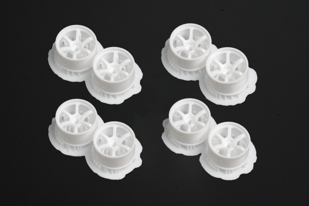 DDL-WR002W-W DDLABO 6Spoke wheel white (Wide Set) / DDLABO 6本スポークホイール白(ワイドセット)