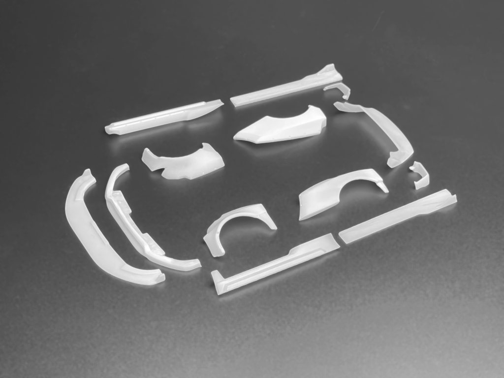DDL-AR003 DDLABO Widebody kit V1 for MZN218 MINI-Z GR Yaris / DDLABO ...