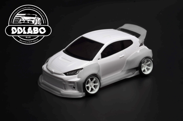 DDL-AR003 DDLABO Widebody kit V1 for MZN218 MINI-Z GR Yaris / DDLABO ワイドボディキットV1　MZN218 MINI-Z GRヤリス用 - Image 3