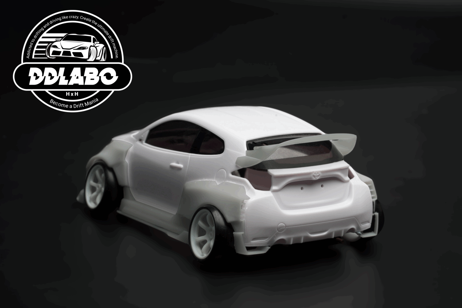DDL-AR003 DDLABO Widebody kit V1 for MZN218 MINI-Z GR Yaris / DDLABO ...