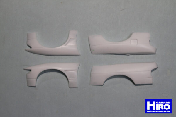 GHA097 Over Fender Kit URAS for NISSAN SILVIA S13 / オーバーフェンダーキット URAS for 日産 シルビア S13 - Image 3