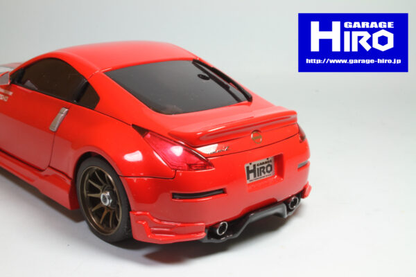 GHA088 Rear Wing Ver.1 for NISSAN Z33 / ウイング ver.1 NISSAN Z33