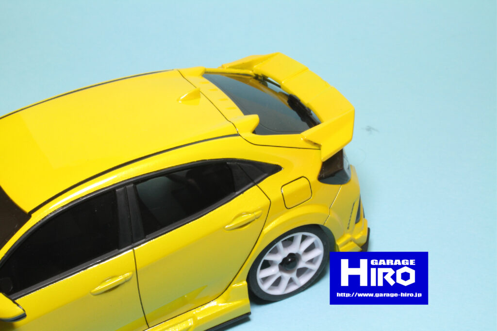 GHA173 Rear Wing Ver.1for HONDA CIVIC Type R / ウイング ver.1 ホンダ シビック Type R