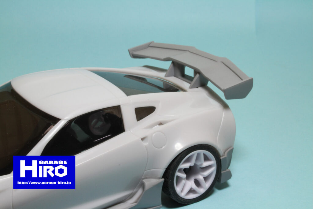 GHA185 Rear Wing Ver.3 for CORVETTE ZR1 / リアウイング ver.3 コルベット ZR1