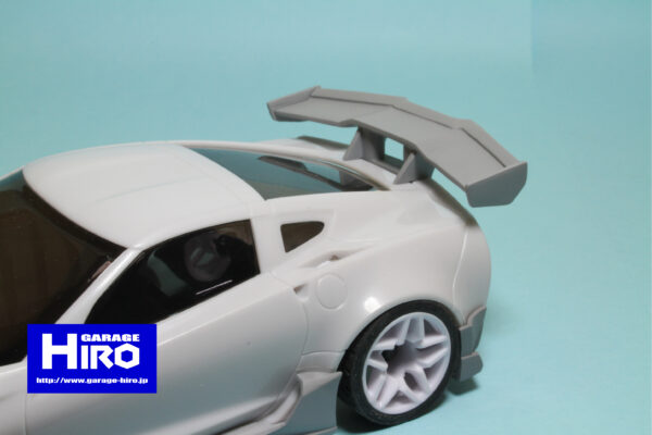 GHA185 Rear Wing Ver.3 for CORVETTE ZR1 / リアウイング ver.3 コルベット ZR1