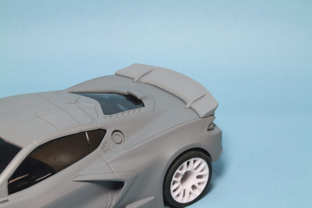 GHA220 Rear Wing ver.1 for Corvette C8.R/ リアウイング ver.1 コルベット C8.R