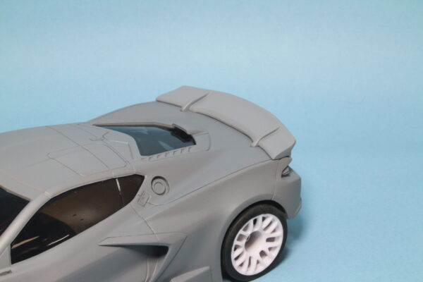 GHA220 Rear Wing ver.1 for Corvette C8.R/ リアウイング ver.1 コルベット C8.R