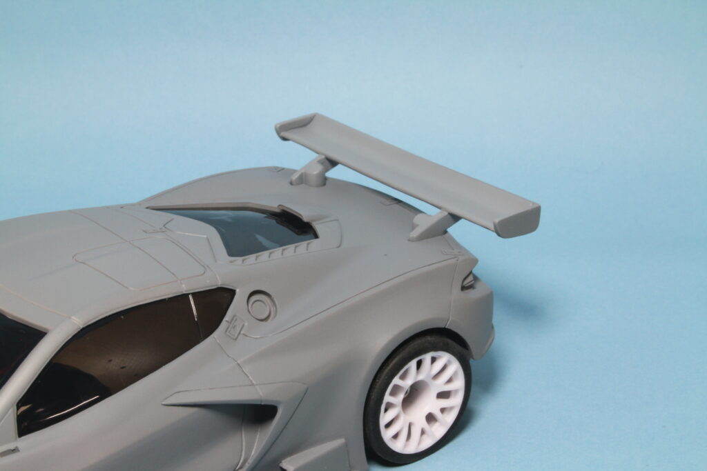 GHA223 Rear Wing ver.4 for Corvette C8.R/ リアウイング ver.4コルベット C8.R