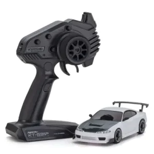 【送料無料】32647W ミニッツAWD 日産 シルビア S15 equipped with GTウイング ホワイト