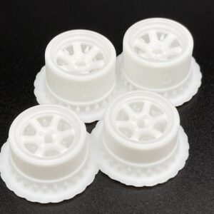 DDL-WR003W DDLABO 6Spoke wheel white - Small Diameter Rim  (Narrow / Wide set)     / DDLABO 6本スポークホイール白　小径リム  (ナロー / ワイドセット)