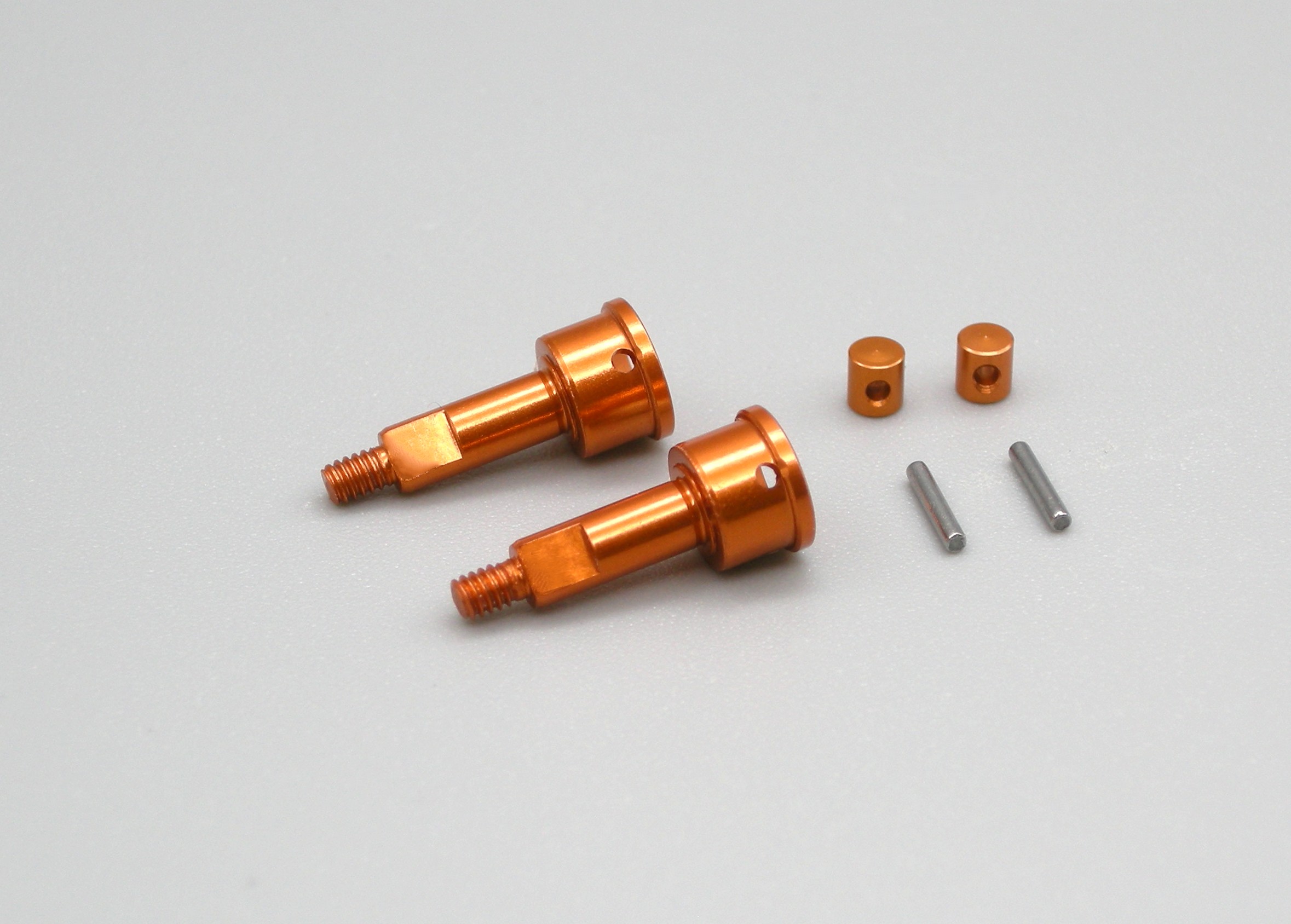 MRD-OP015 Universal Wheel Shaft Orange (2 sets) / ユニバーサルホイールシャフト オレンジ(2セット)