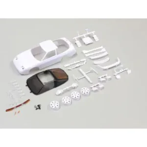 MZN179 日産180SXホワイトボディセット(未塗装/ホイール付)