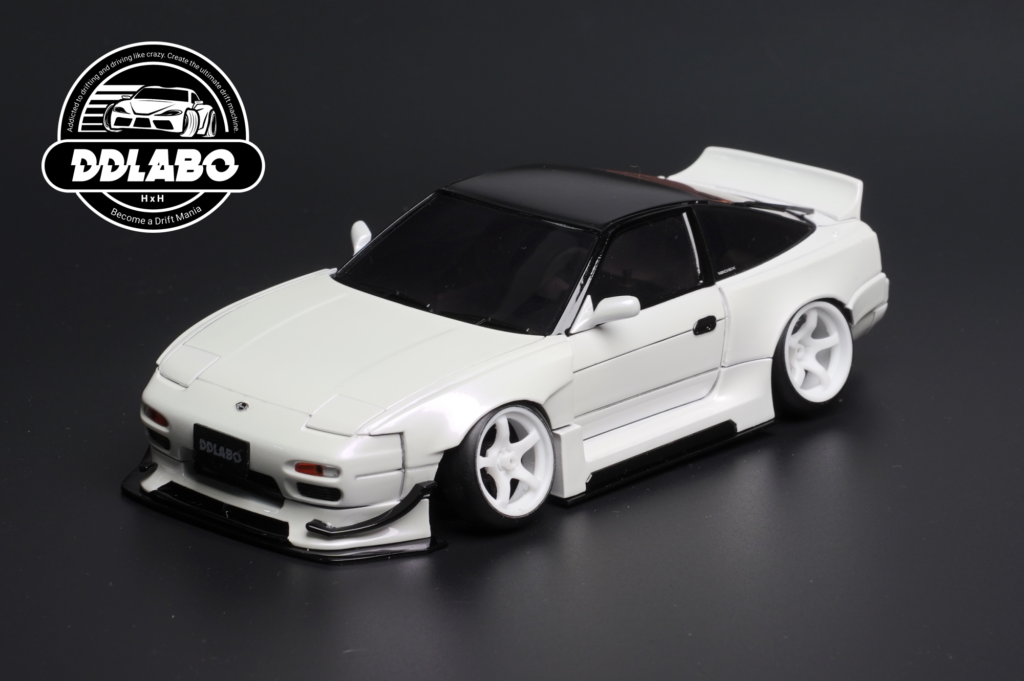DDL-AR005 DDLABO Widebody kit V1 for MZN179 MINI-Z 180SX / DDLABO ワイドボディキットV1 MZN179 MINI-Z 180SX用