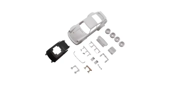 MZN238 ポルシェ 934 RSR ターボ ホワイトボディセット (未塗装/ホイール付)